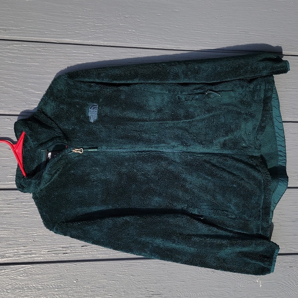 The north face zip up large